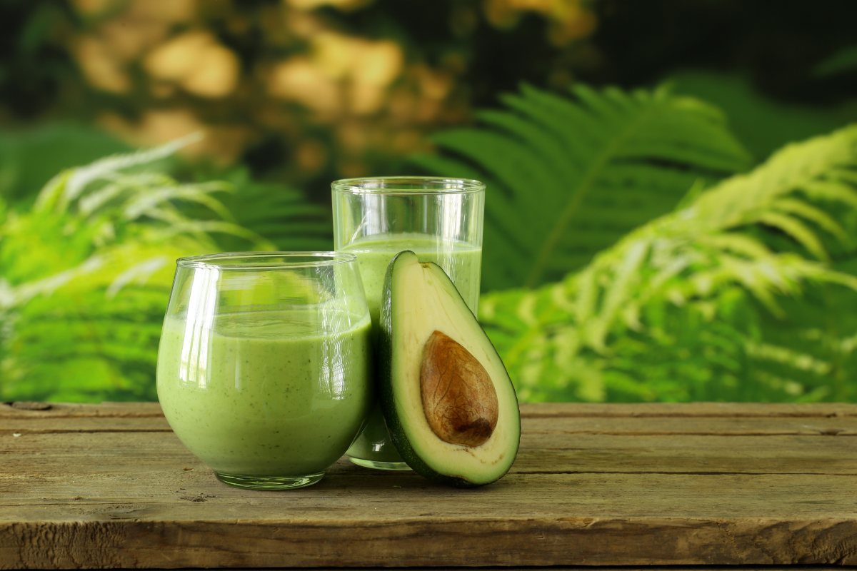 Kollagen smoothie - avokado collagen avocado celloptimum supplements kosttillskott